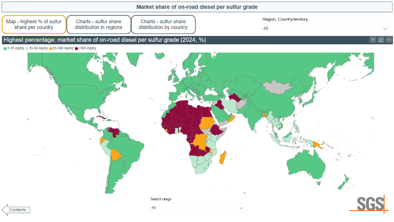 Global Maps visual